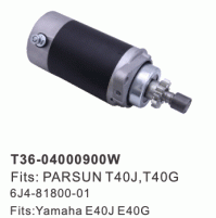 2 STROKE -STARTER MOTOR  - PARSUN T40J,T40G-6J4-81800-01 -YAMAHA E40J,E40G -T36-04000900W Parsun